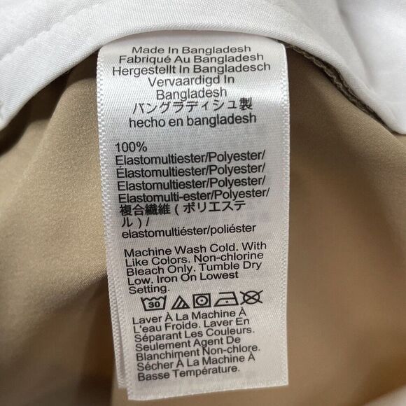 J.CREW Tech Pant Men 33 x 30 Slim Lightweight Khaki Tan Performance AA712 - Picture 13 of 16